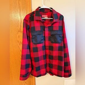 CCM HOLIDAY LUMBER WORKING SHIRT size XL